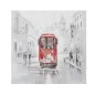 OBRAZ NA PŁÓTNIE TRAM-A- 80X3X80 cm